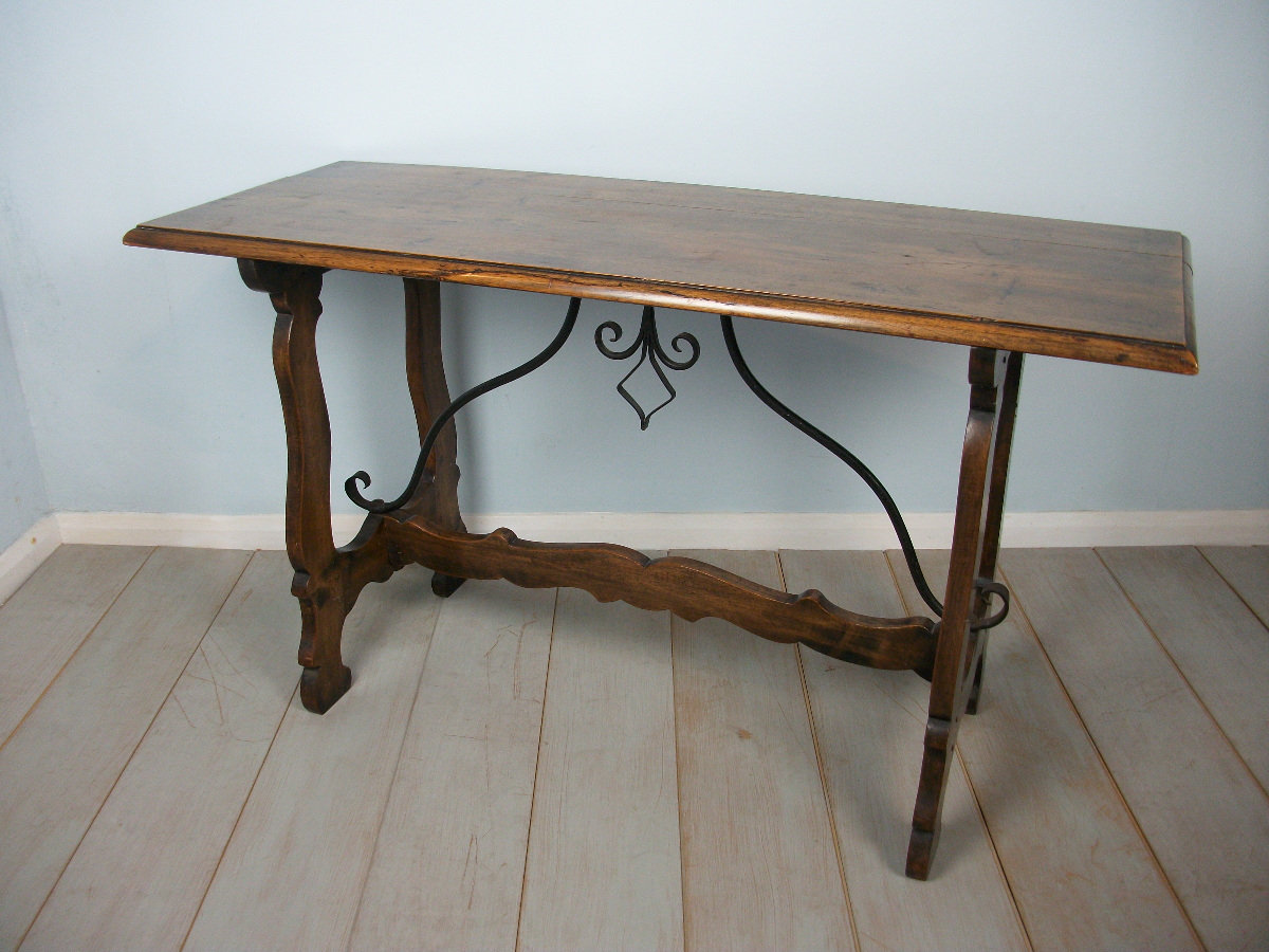 walnut refectory table